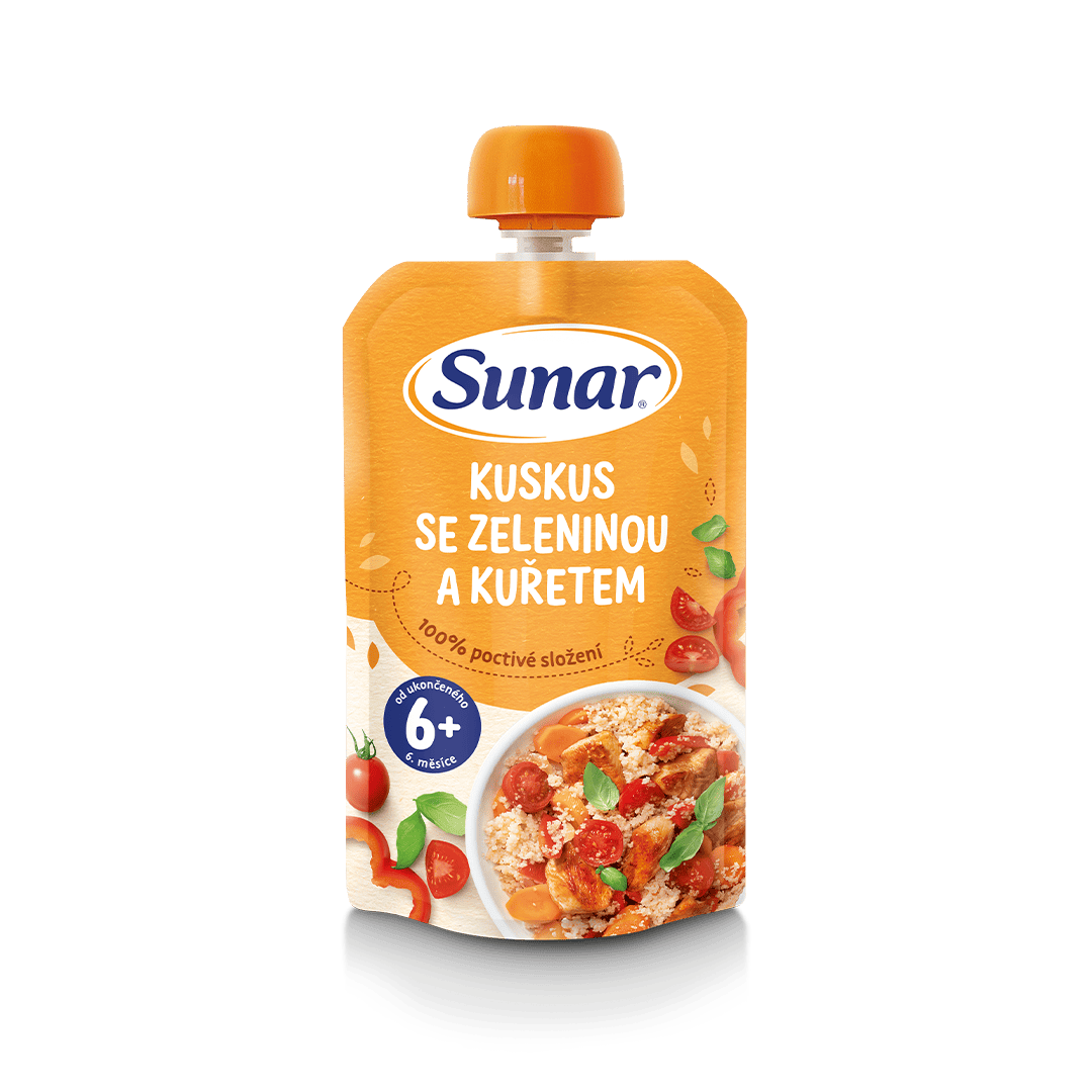 Kapsička kuskus se zeleninou